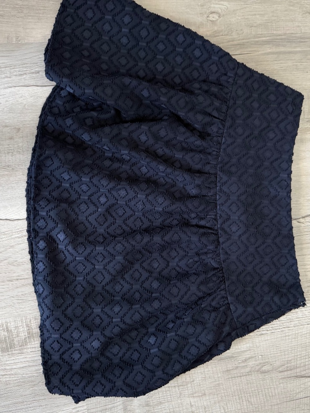 Ann Taylor Navy Blue Mini Skirt Size 8